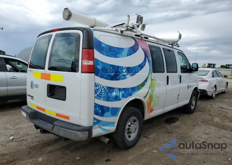 2014 Chevrolet Express G2500 из США, поврежденный, VIN 1GCWGFCA7E1212005